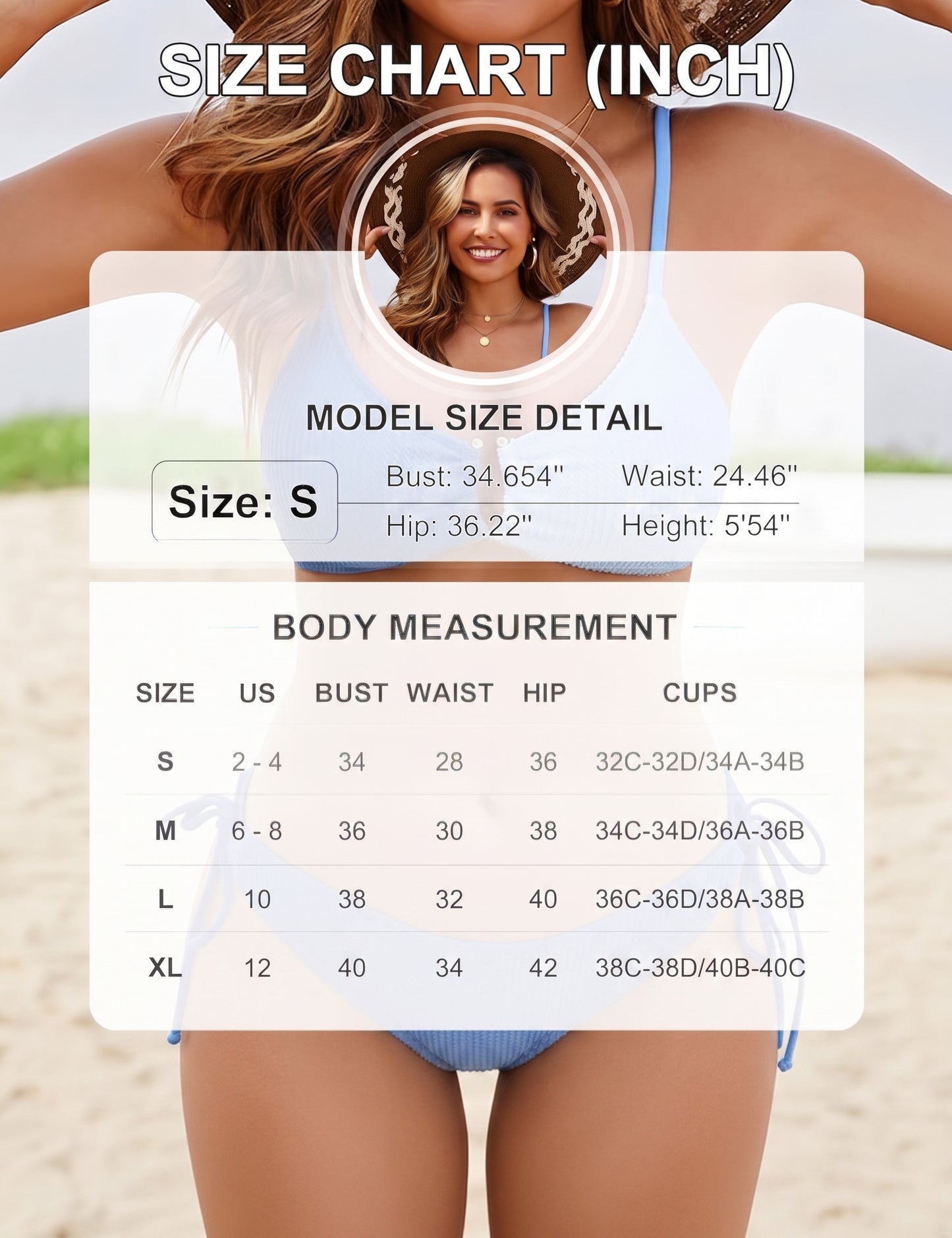 Sunkissed Color Block Bikini